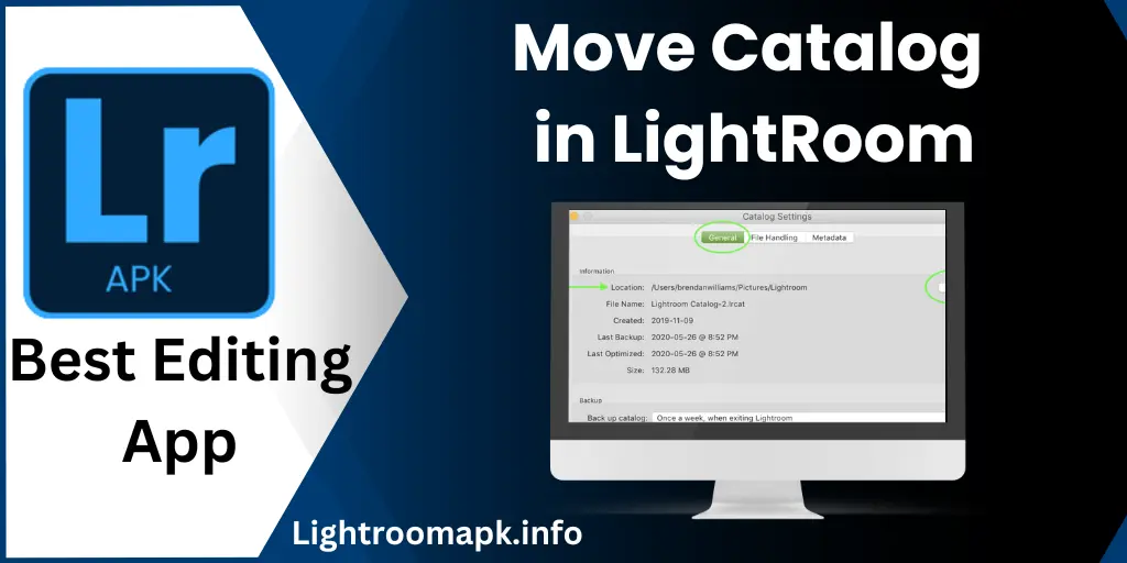 Move LightRoom Catalog
